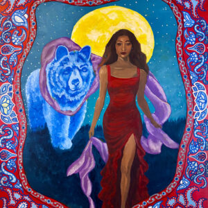 z "Godess Bear" collaboration with Mary Undercoffer-Gallop